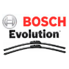 Bosch Evolution Beam Wipers for 2018 Volkswagen Golf R